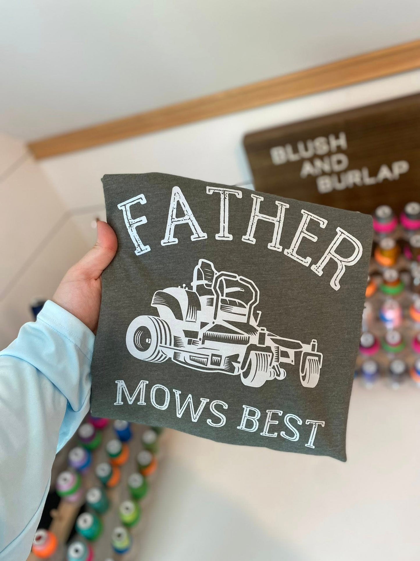 Father Mows Best