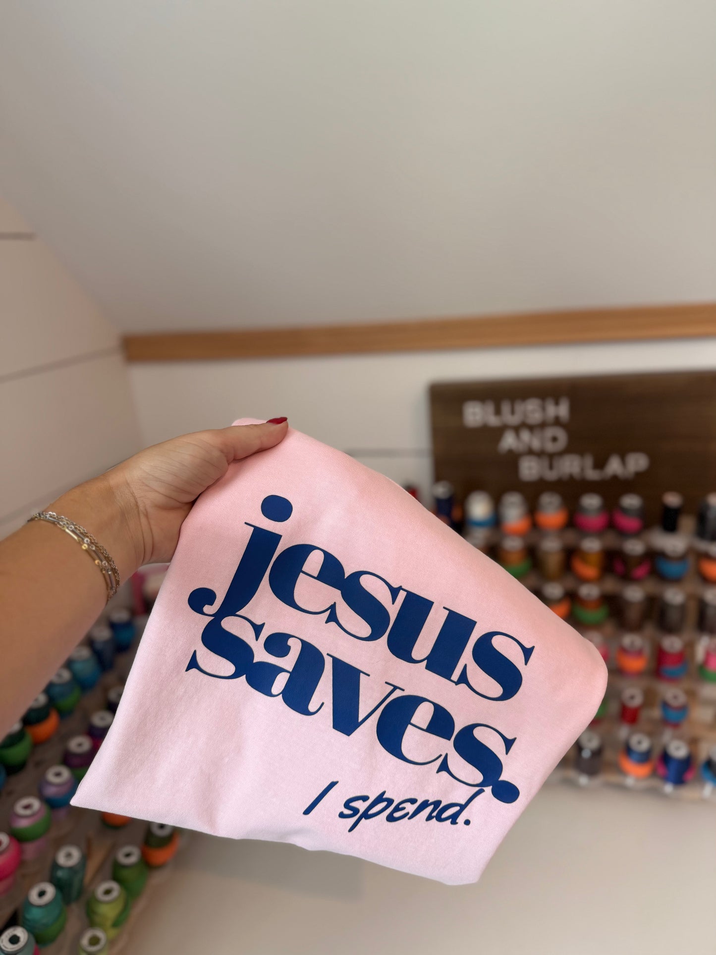 Jesus Saves, I Spend