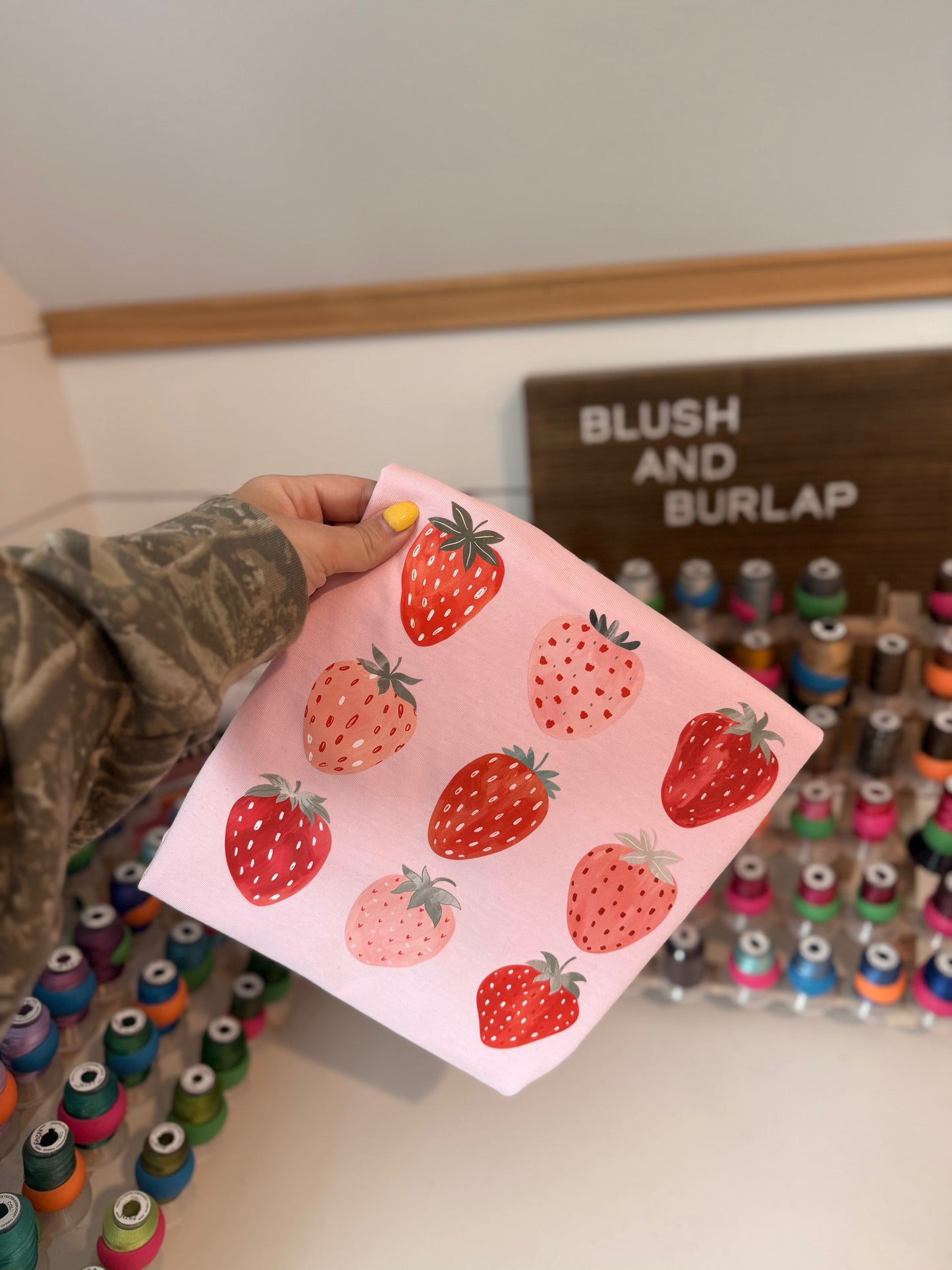 Strawberry 9 Panel