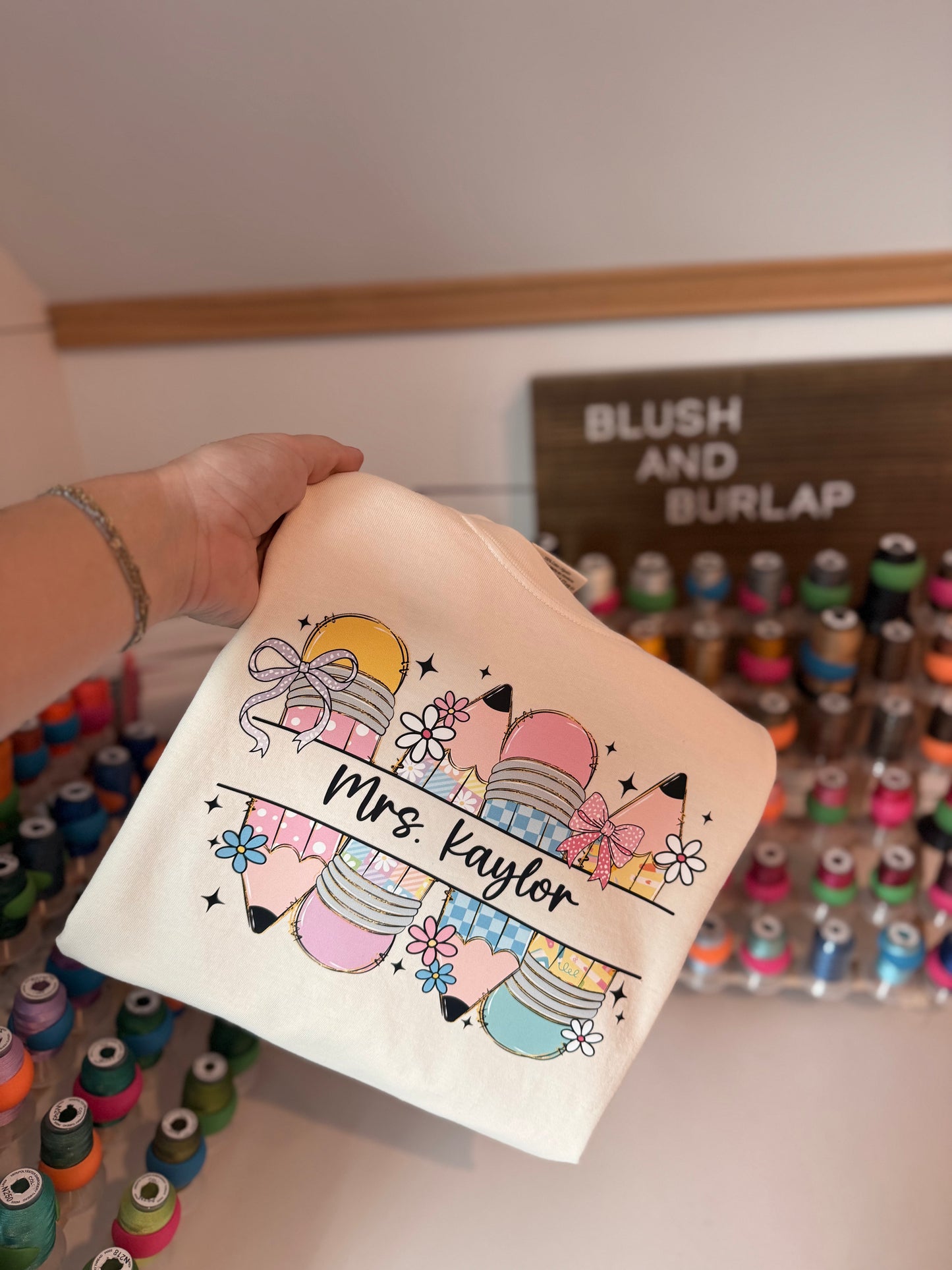 Pencil Nameplate