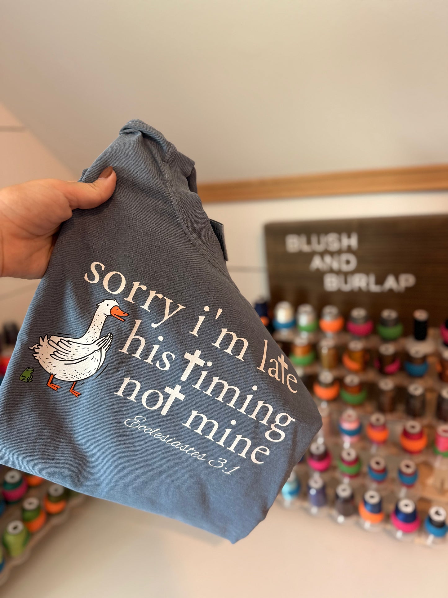 Sorry I'm Late - His Timing Not Mine