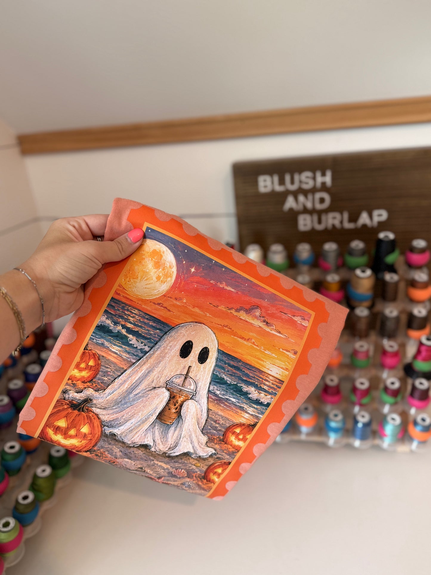 Ghost Beach Stamp