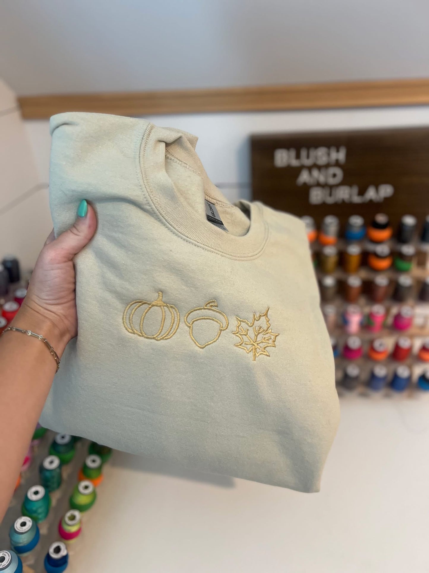 Fall Icons (embroidered)