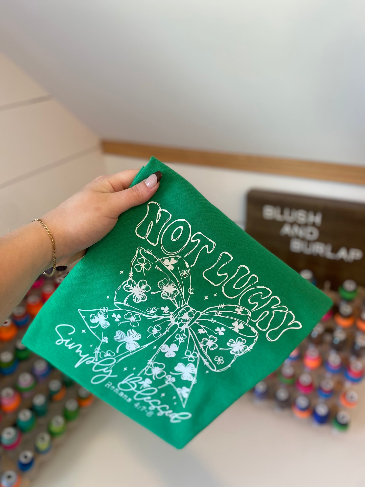 Not Lucky Simply Blessed