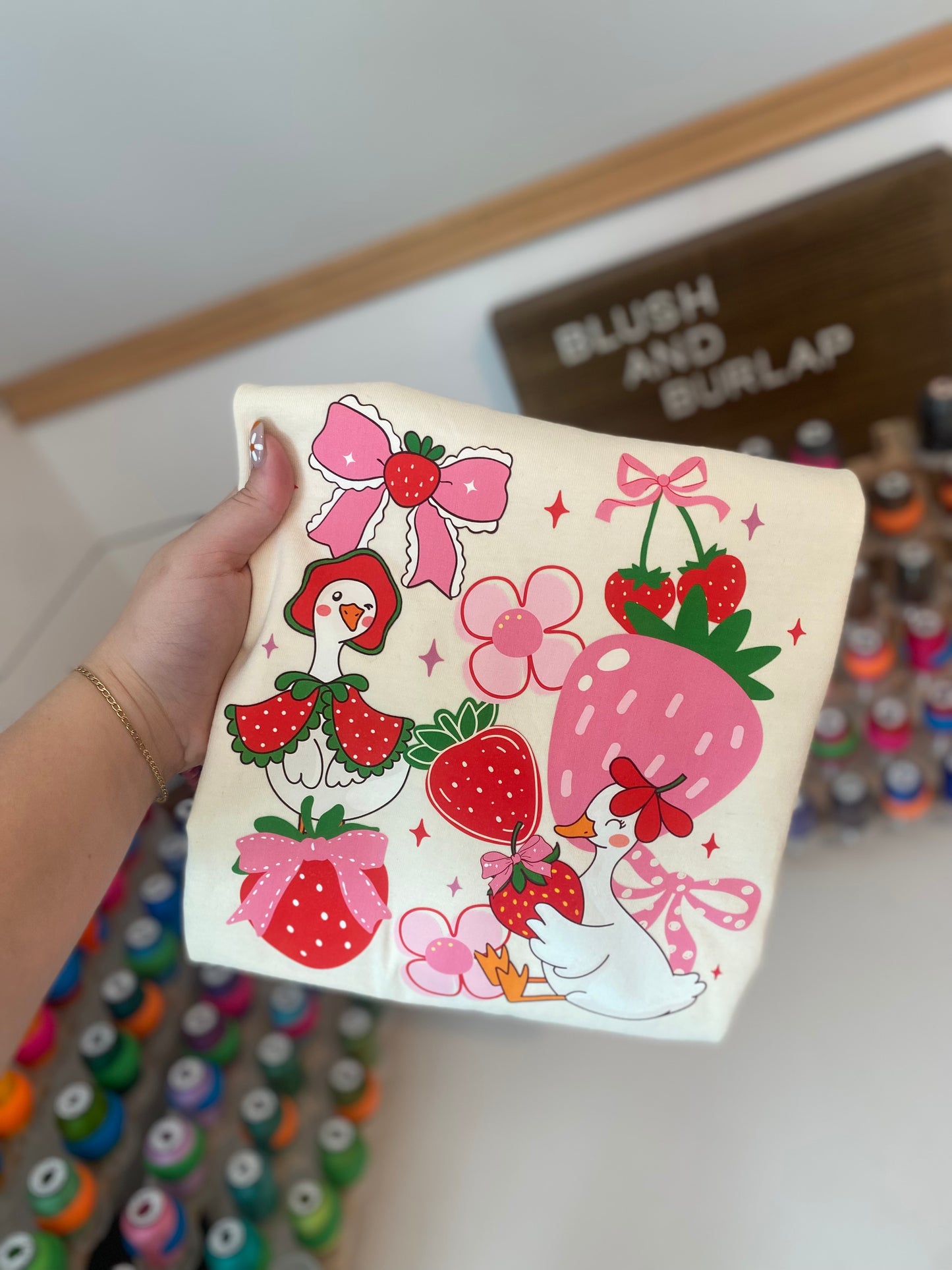 Strawberry Goose