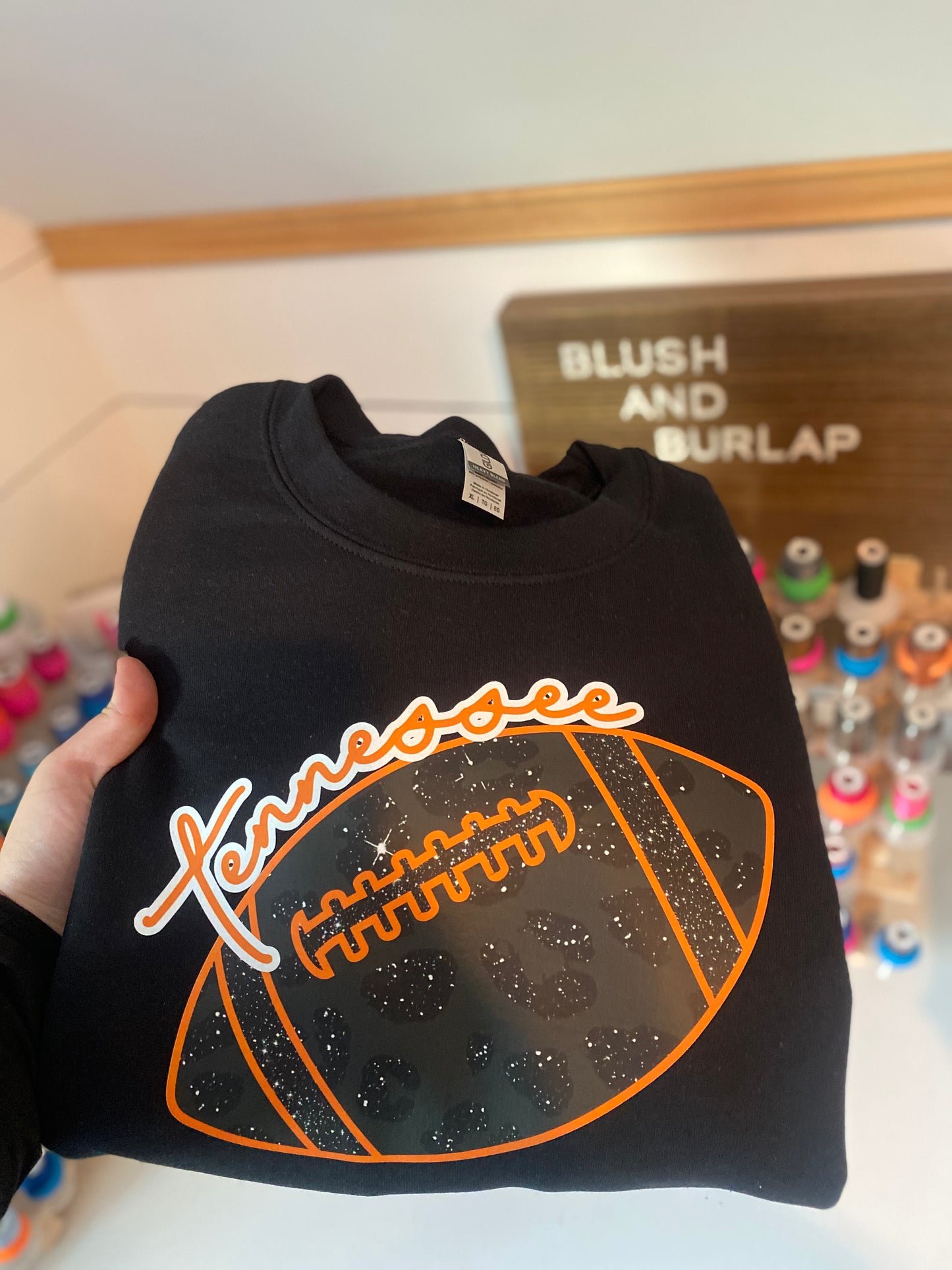 Tennessee Glitter Football