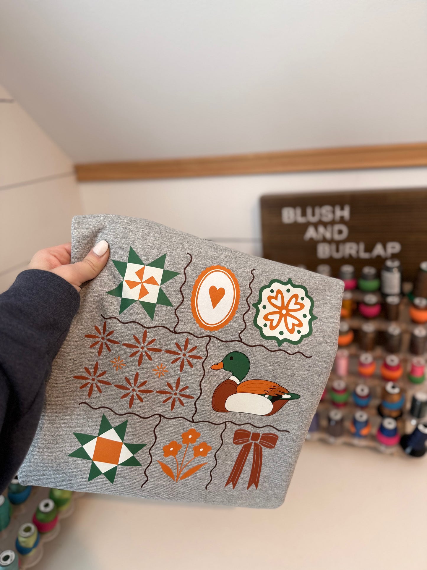 Mallord Duck Collage