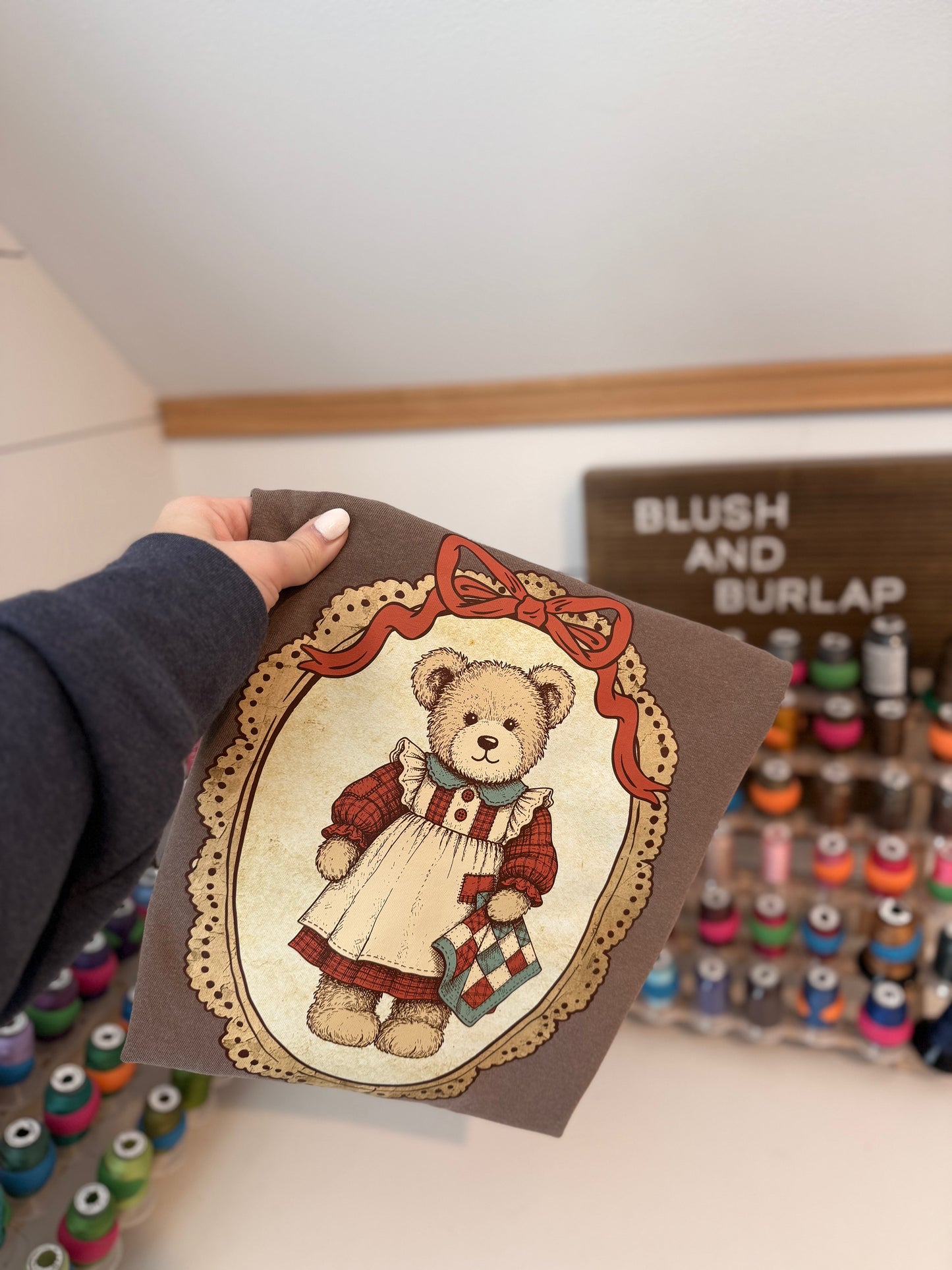 Vintage Coquette Bear