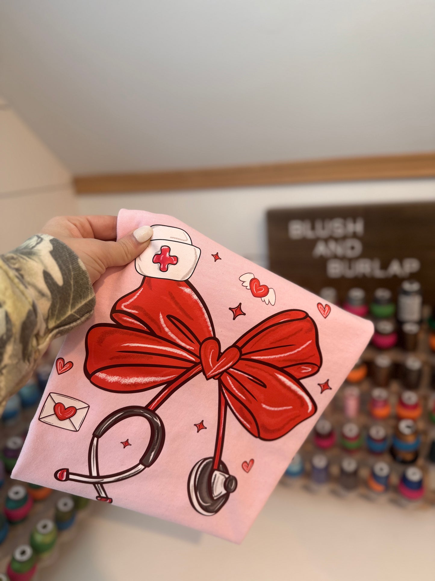 Nurse Valentine Stethescope