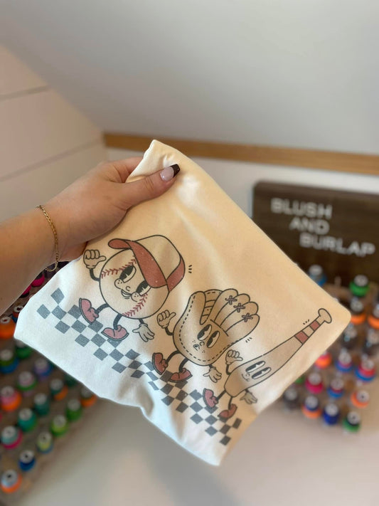 Baseball Ballpark Trio