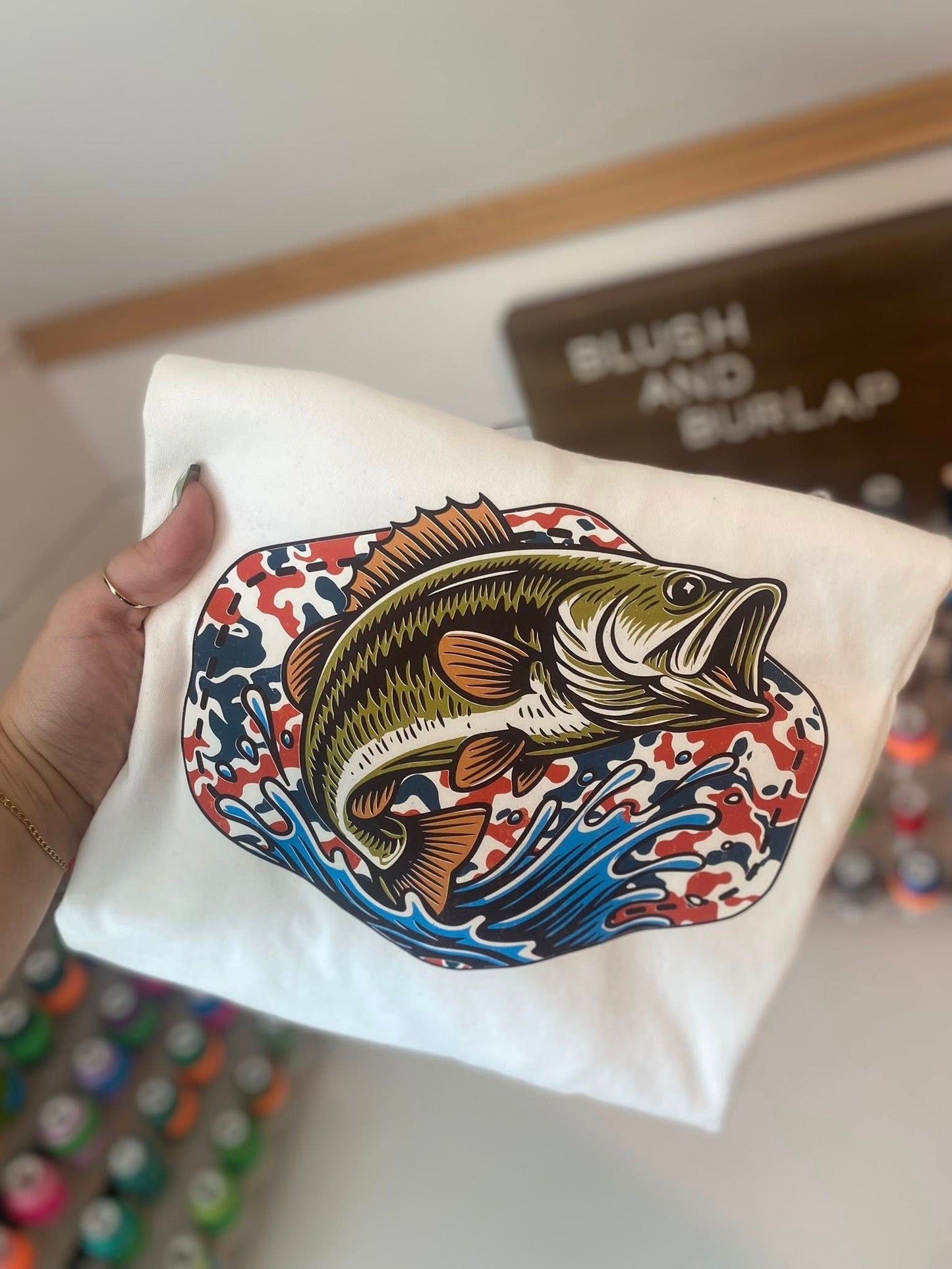 RWB Bass Fish