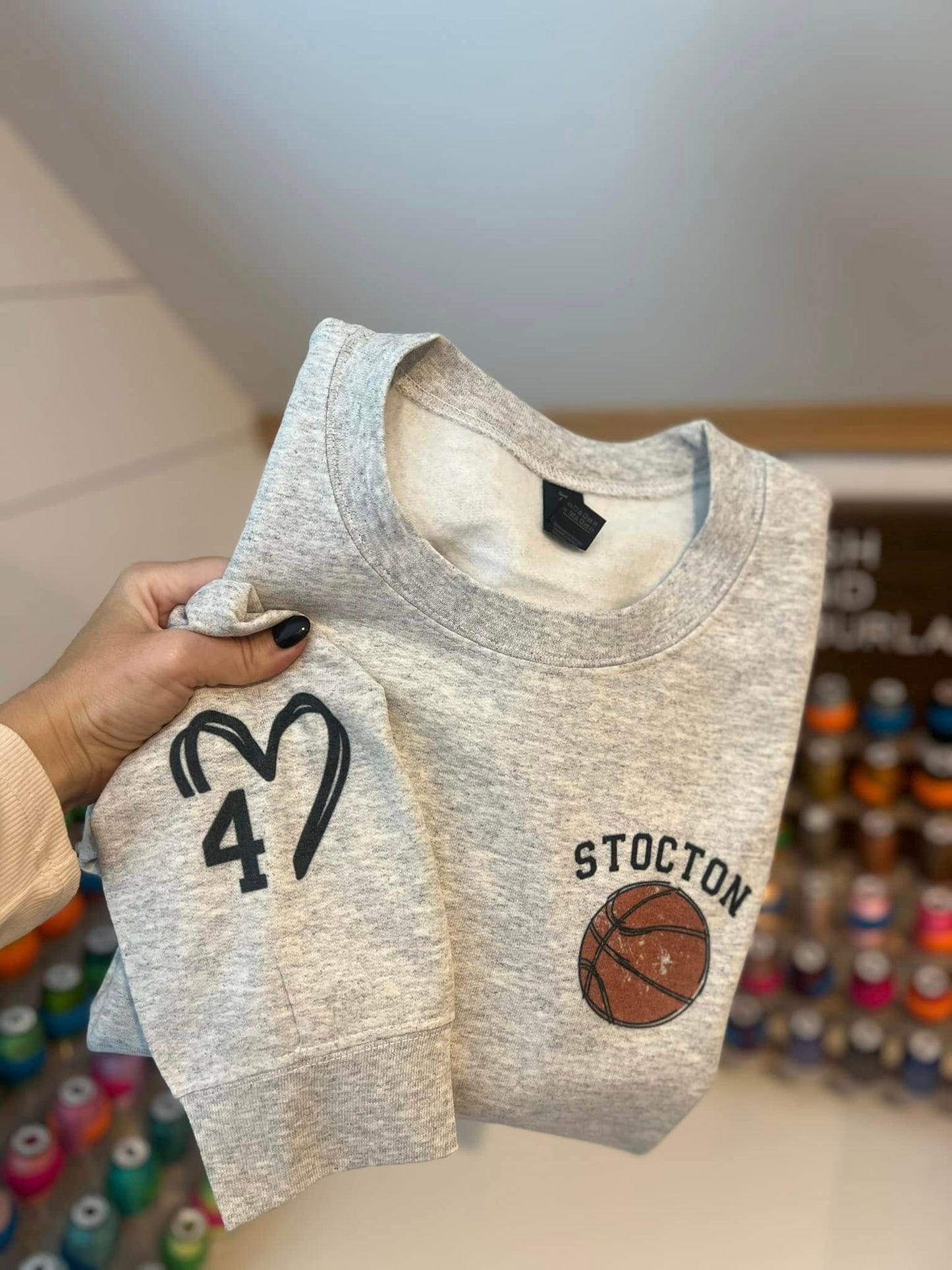 Custom Basketball Name + Sleeve