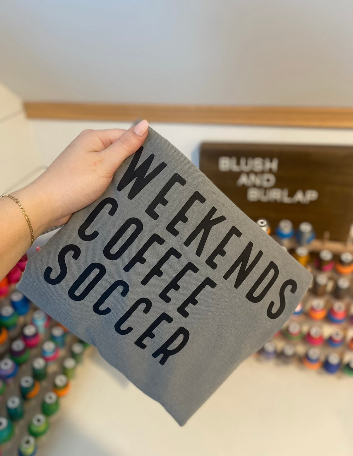 Weekends. Coffee. Soccer