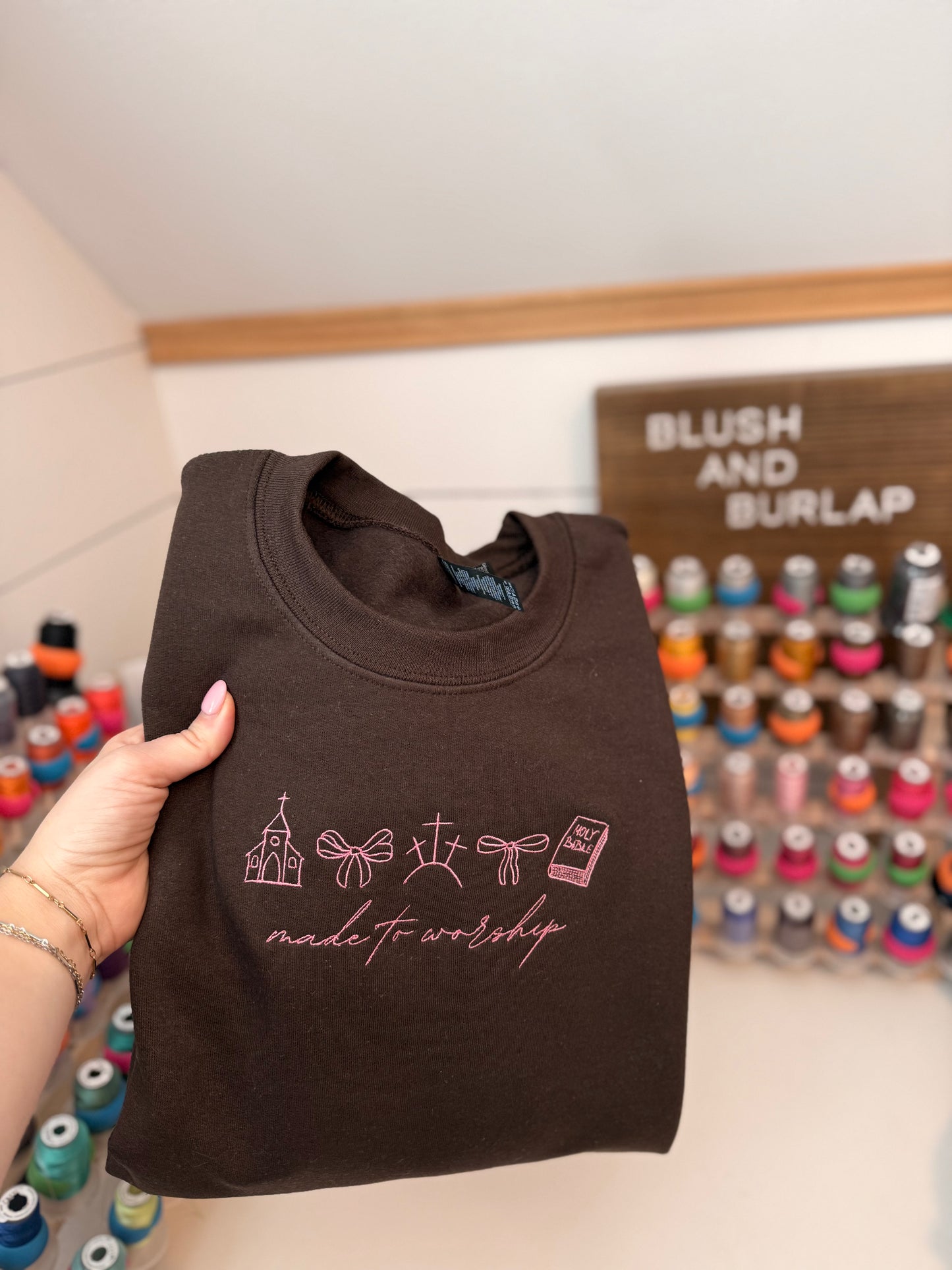 Made To Worship (embroidered)