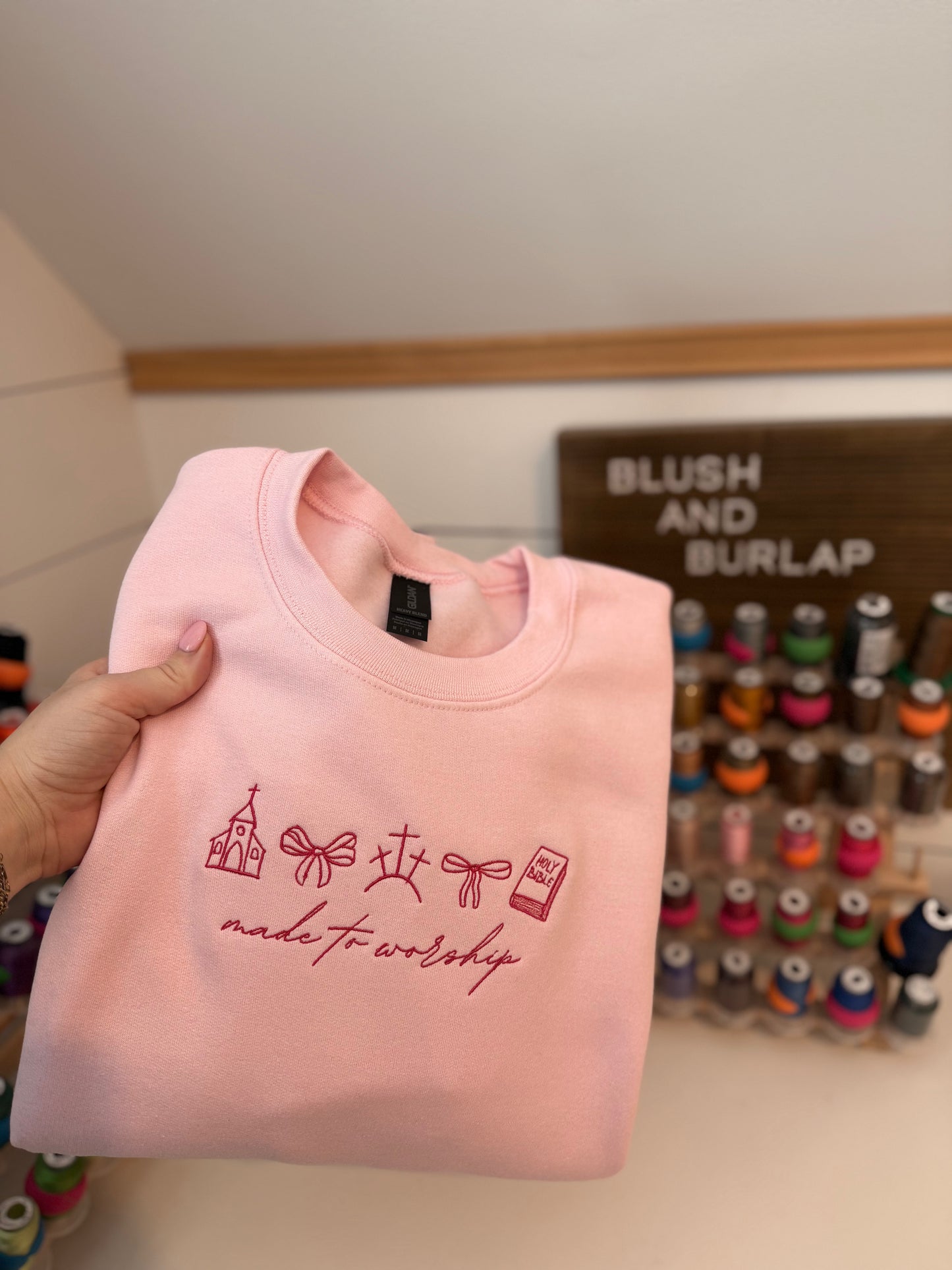 Made To Worship (embroidered)