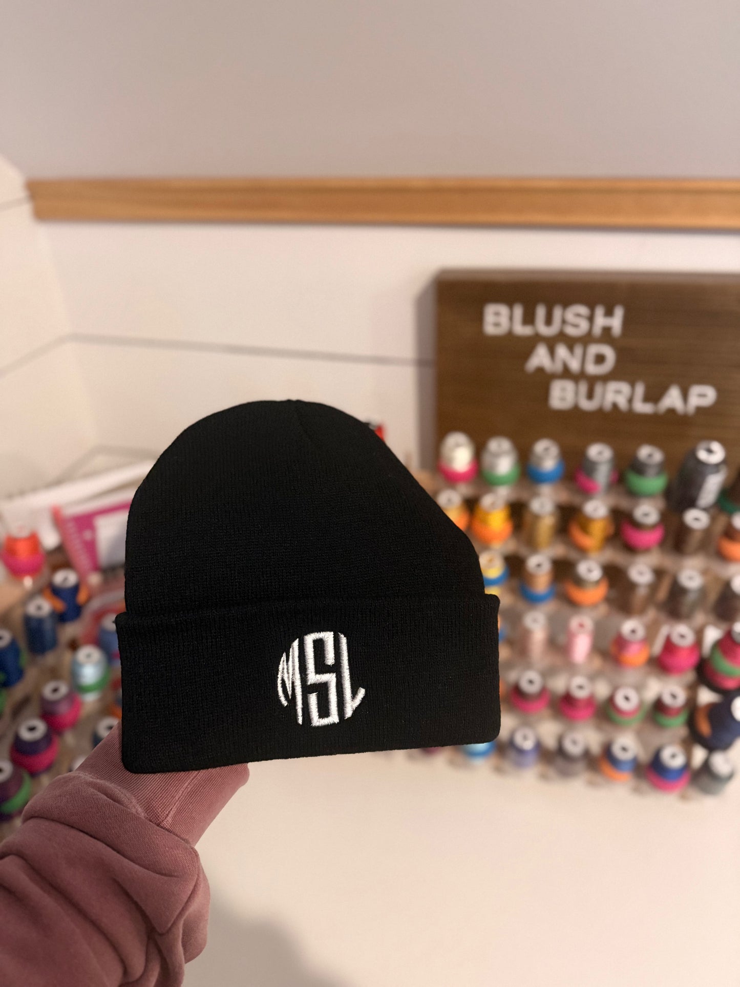 Monogram Toboggan