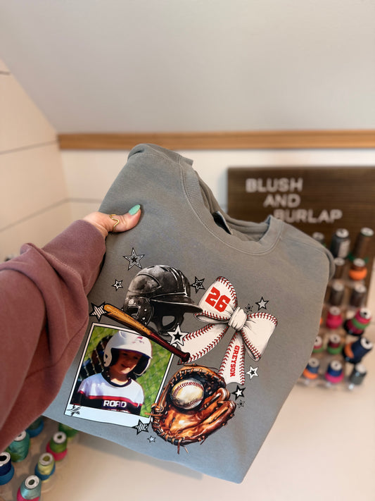 Custom Baseball Photo