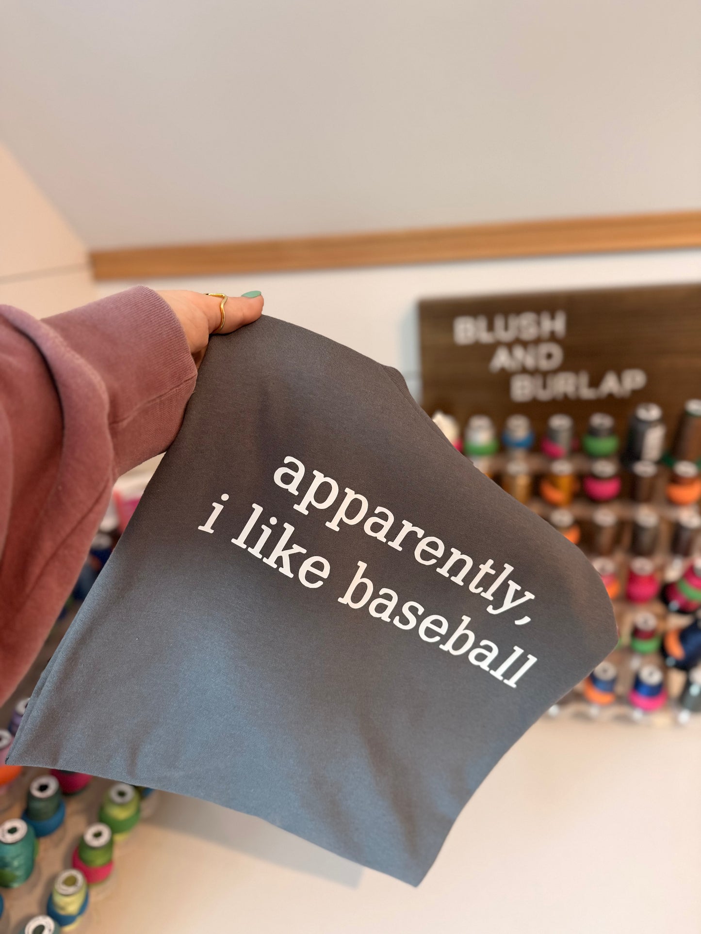 Apparently, I Like Baseball