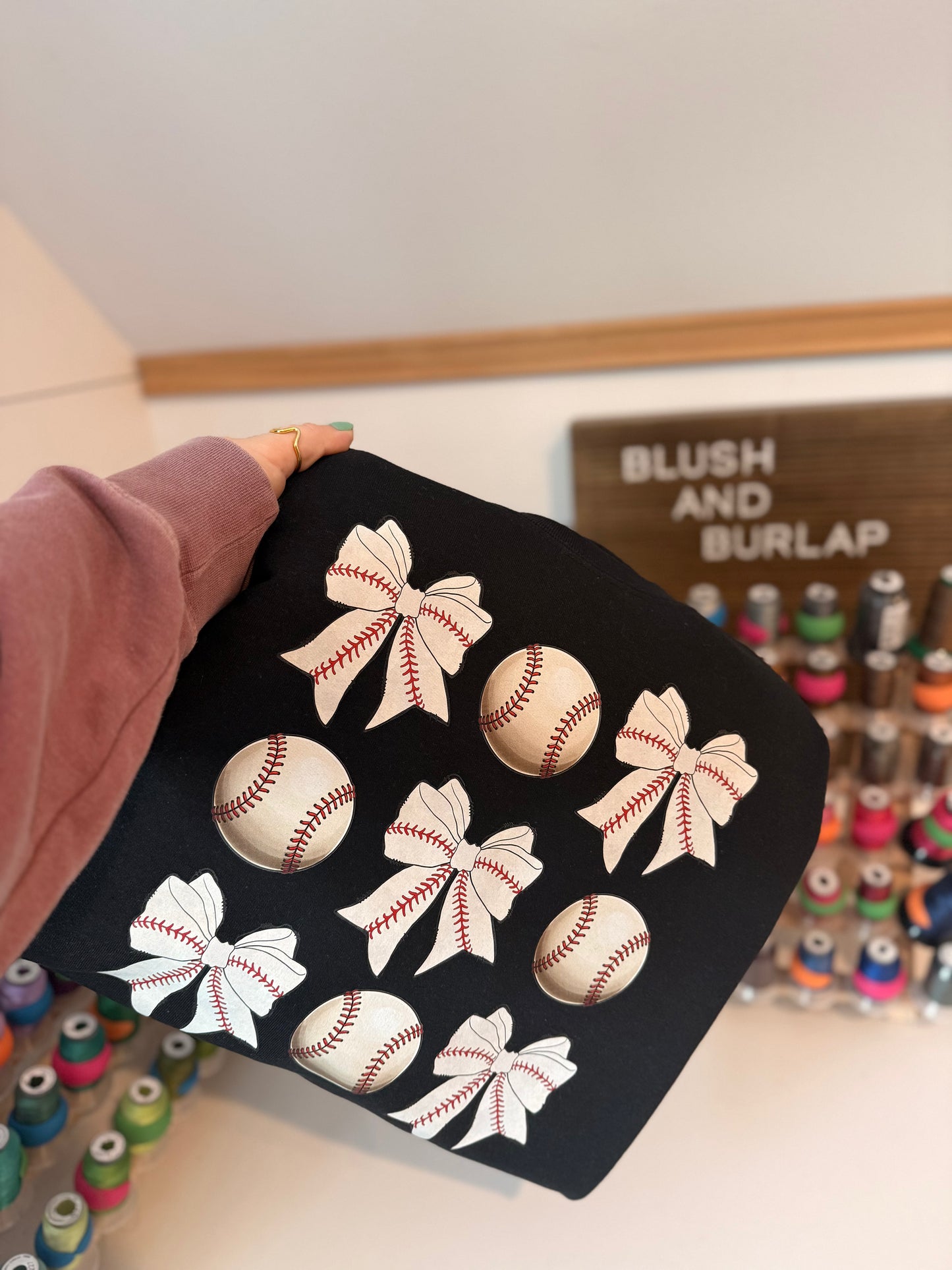 Baseball Coquette 9 Panel