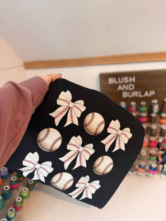 Baseball Coquette 9 Panel