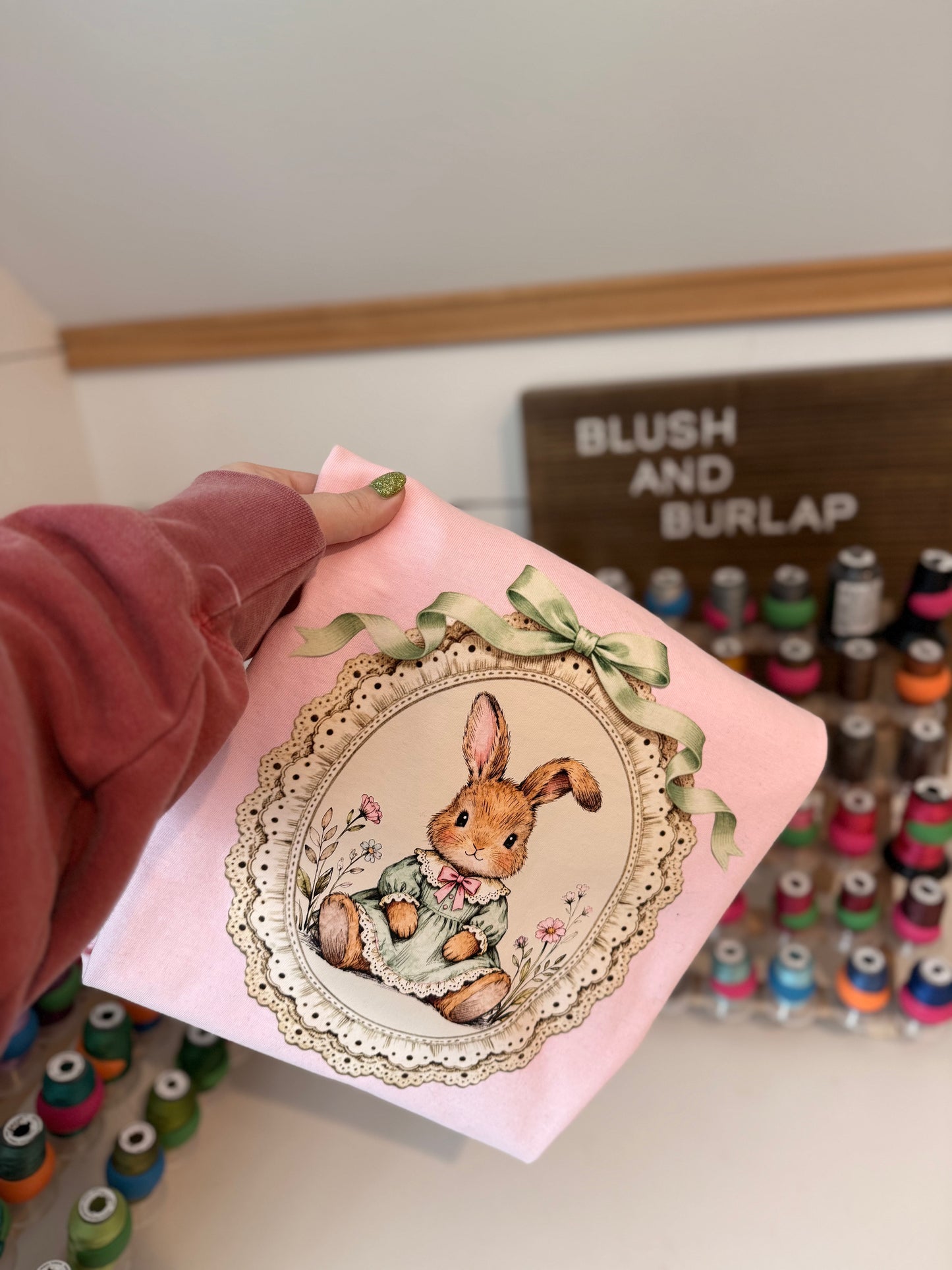 Vintage Coquette Bunny