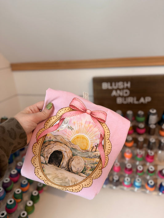 Empty Tomb Frame Coquette