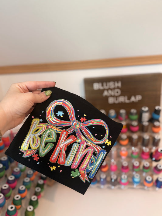 Be Kind (rainbow coquette)