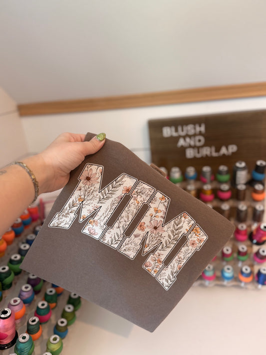 Custom Wildflower Floral Name