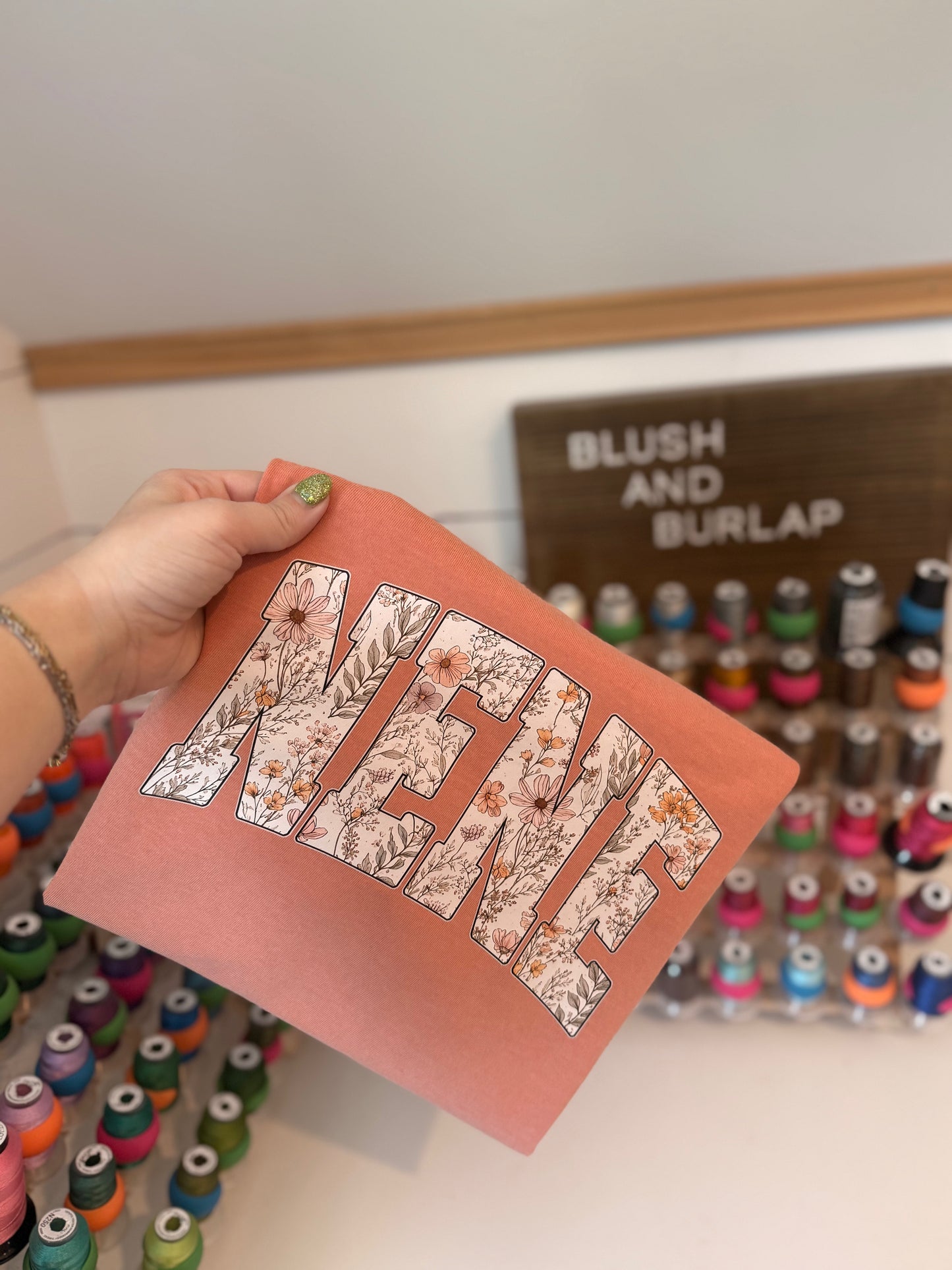 Custom Wildflower Floral Name