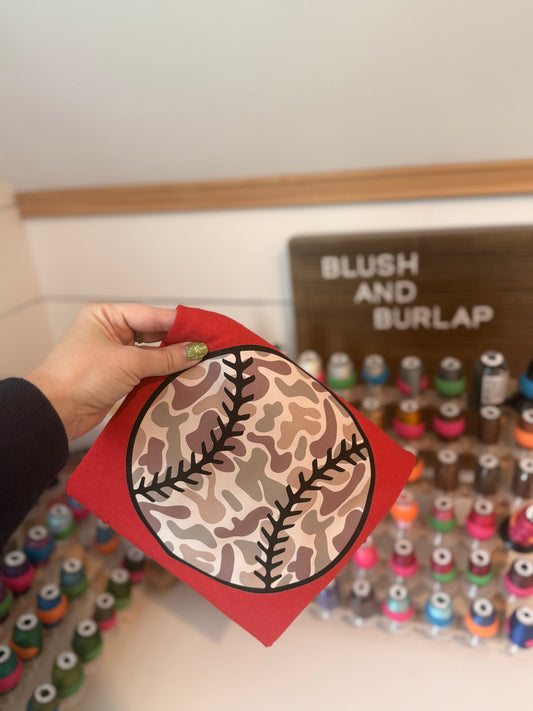 Camo Baseball