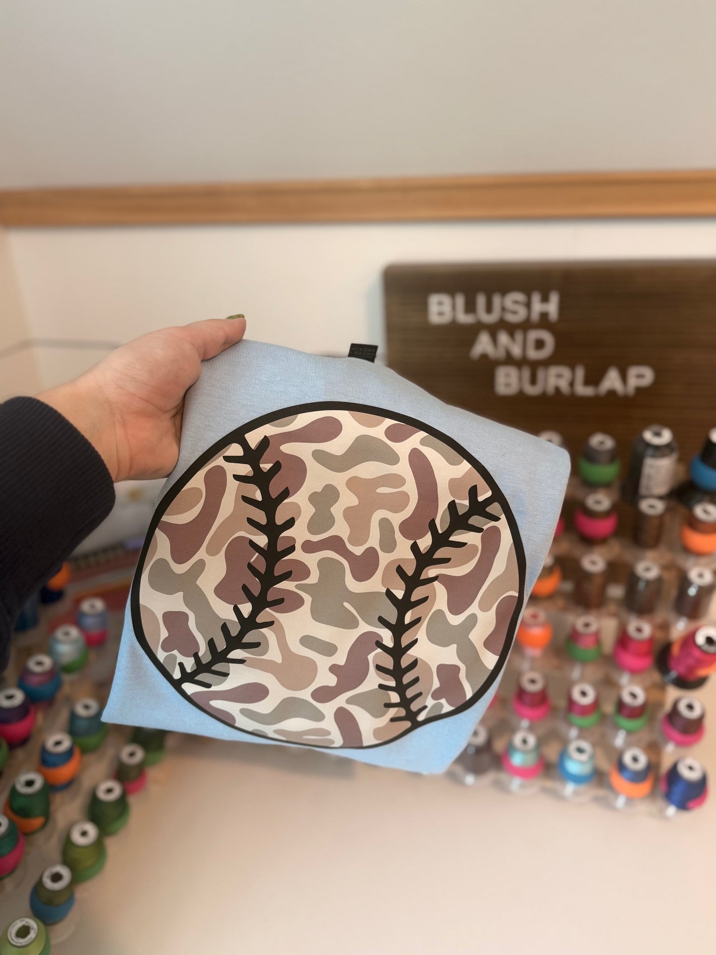 Camo Baseball