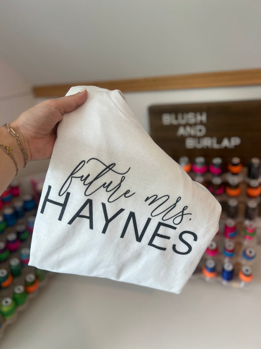 Future Mrs. + Sleeve