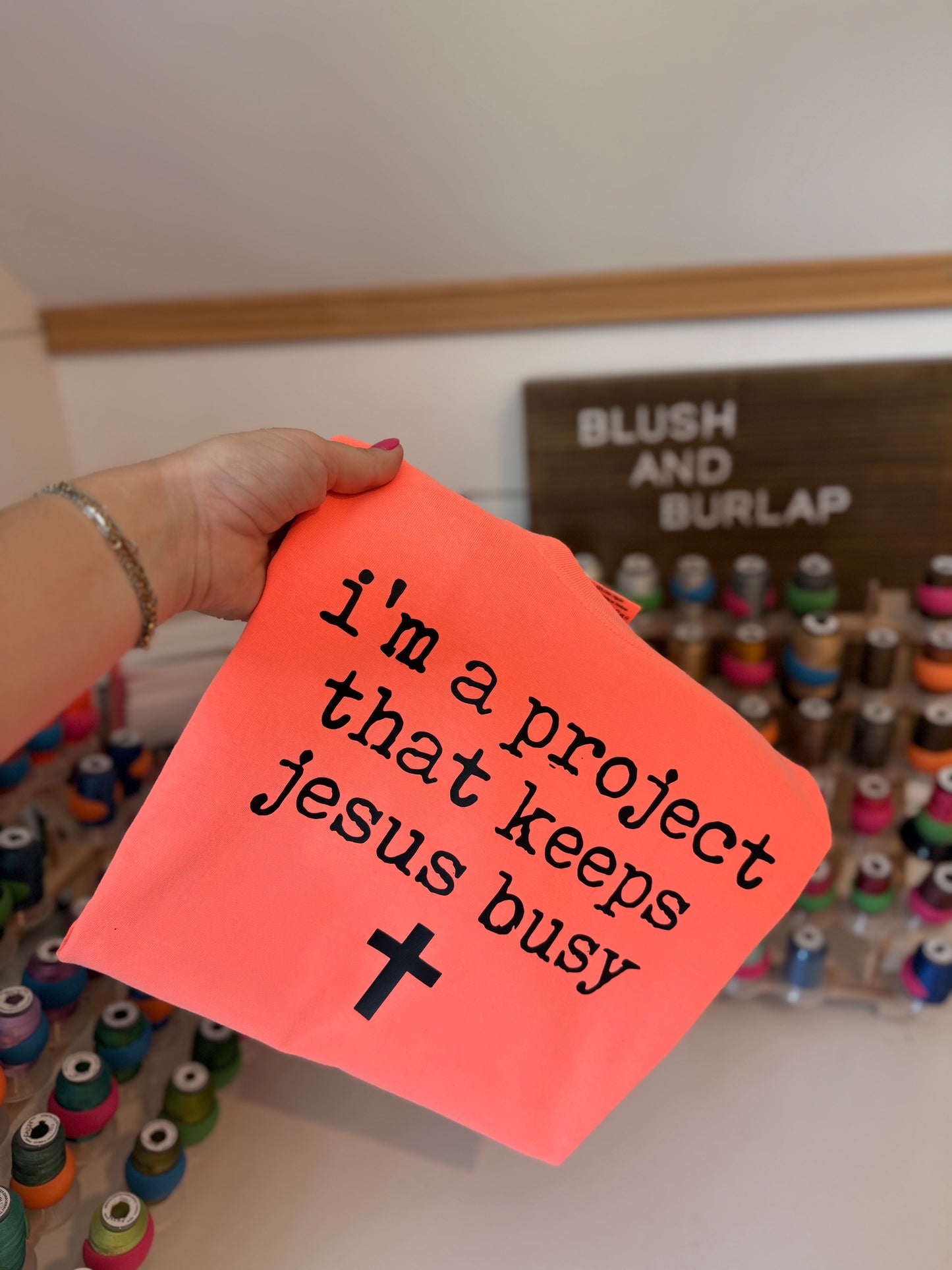 I'm A Project That Keeps Jesus Busy