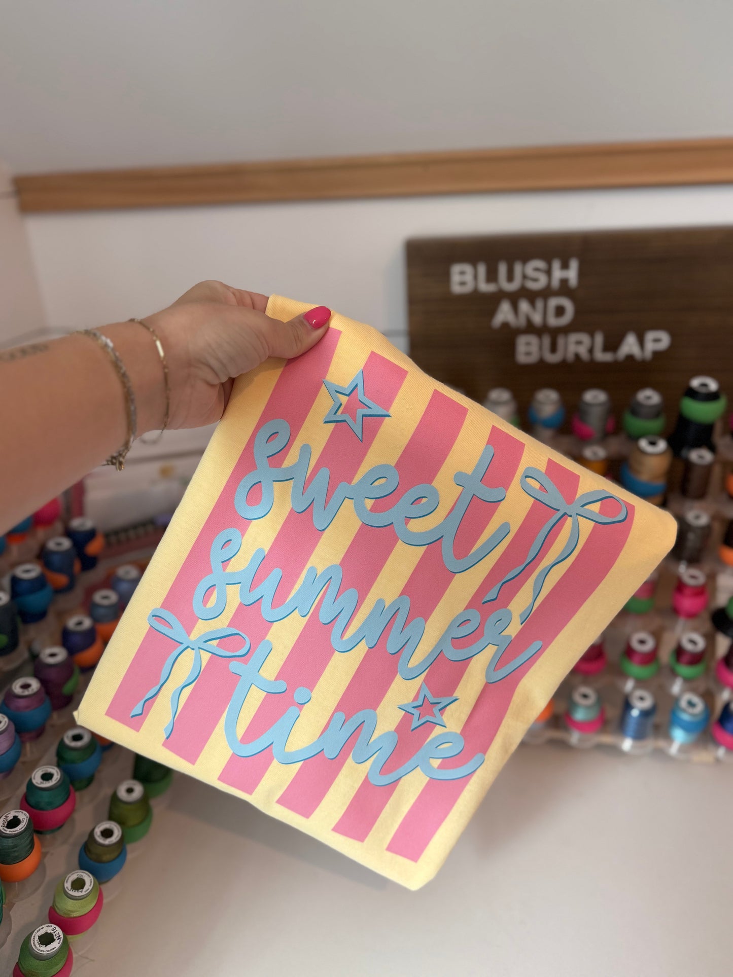 Sweet Summertime (pink lines)
