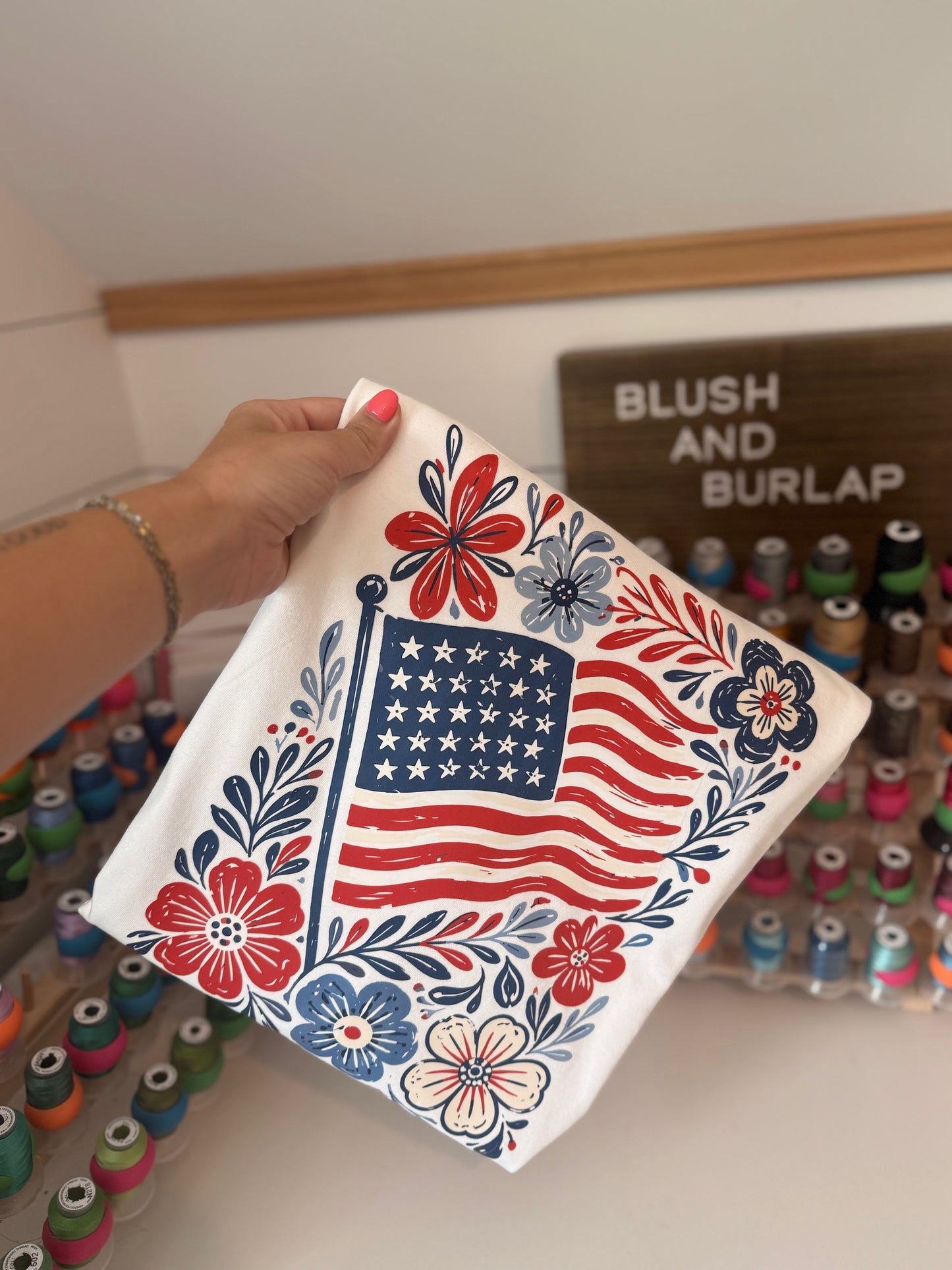 Flag Floral