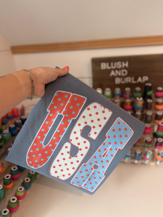 USA polka dot