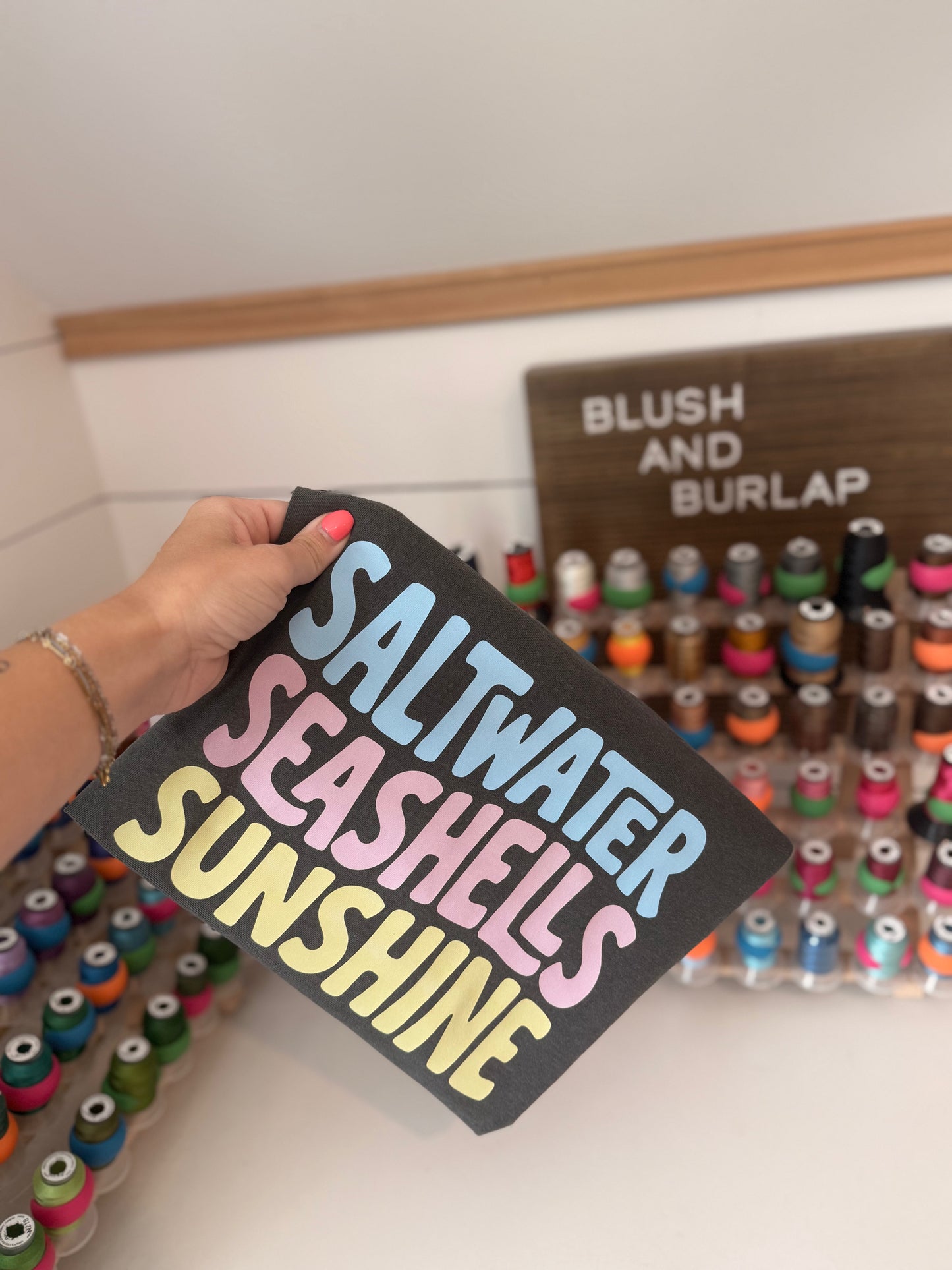 Saltwater Seashells Sunshine (colored)