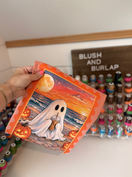 Ghost Beach Stamp