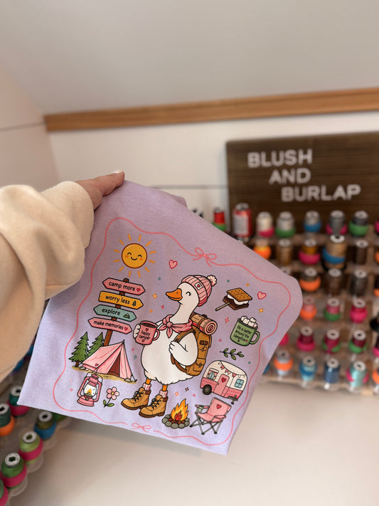 Camping Goose