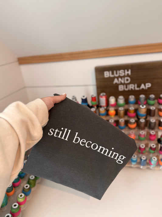 Still Becoming