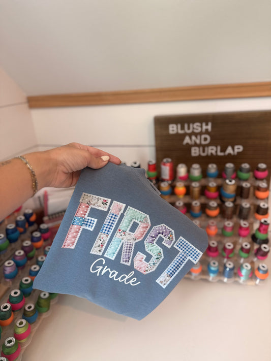 Faux Applique Grades