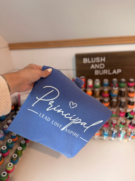 Principal (lead, love, inspire)