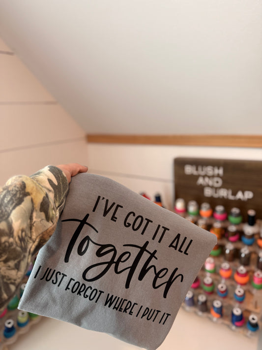 I've Got it all Together