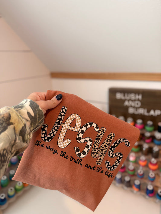 Jesus. The Way The Truth The Life