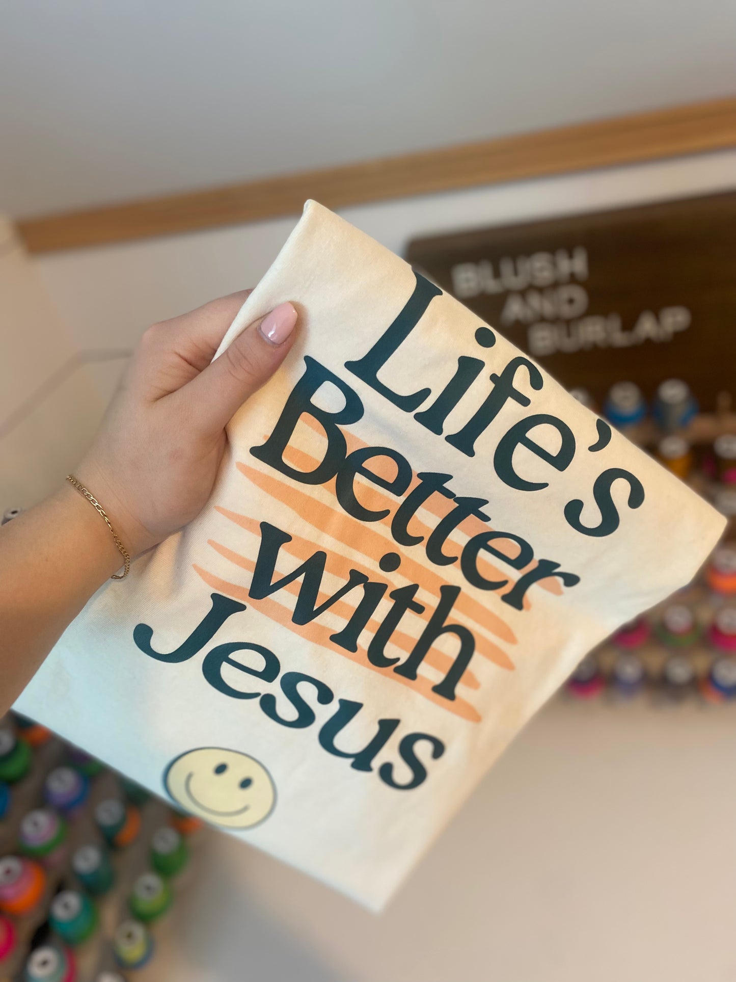 Life's Better With Jesus (smiley)