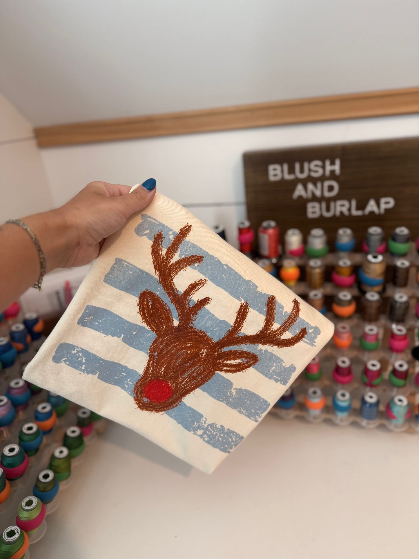 Reindeer (stripes)
