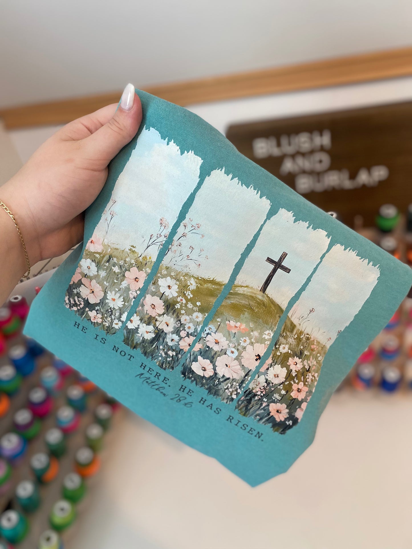 He is not Here. He has Risen.