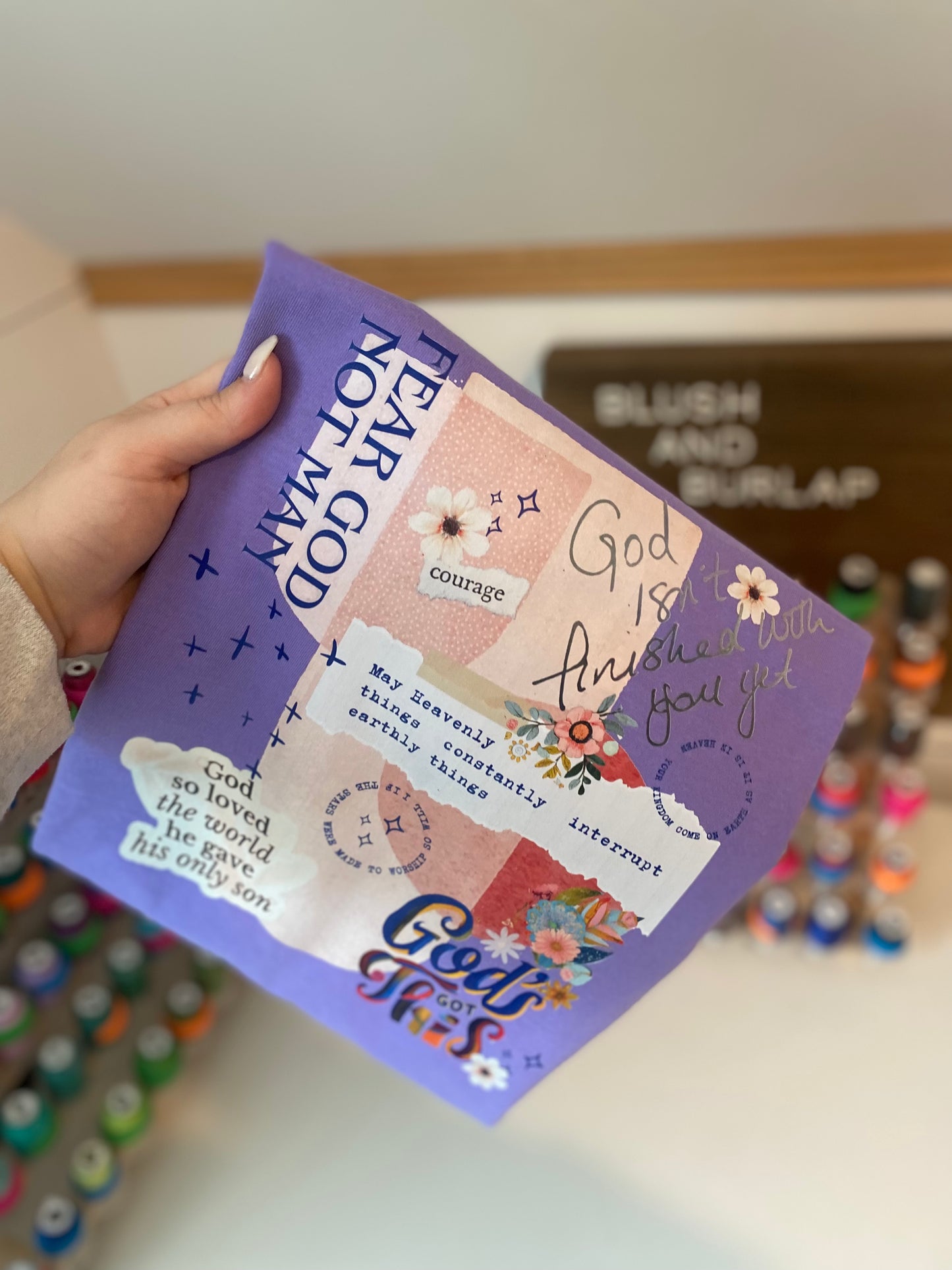 Fear God Not Man Collage