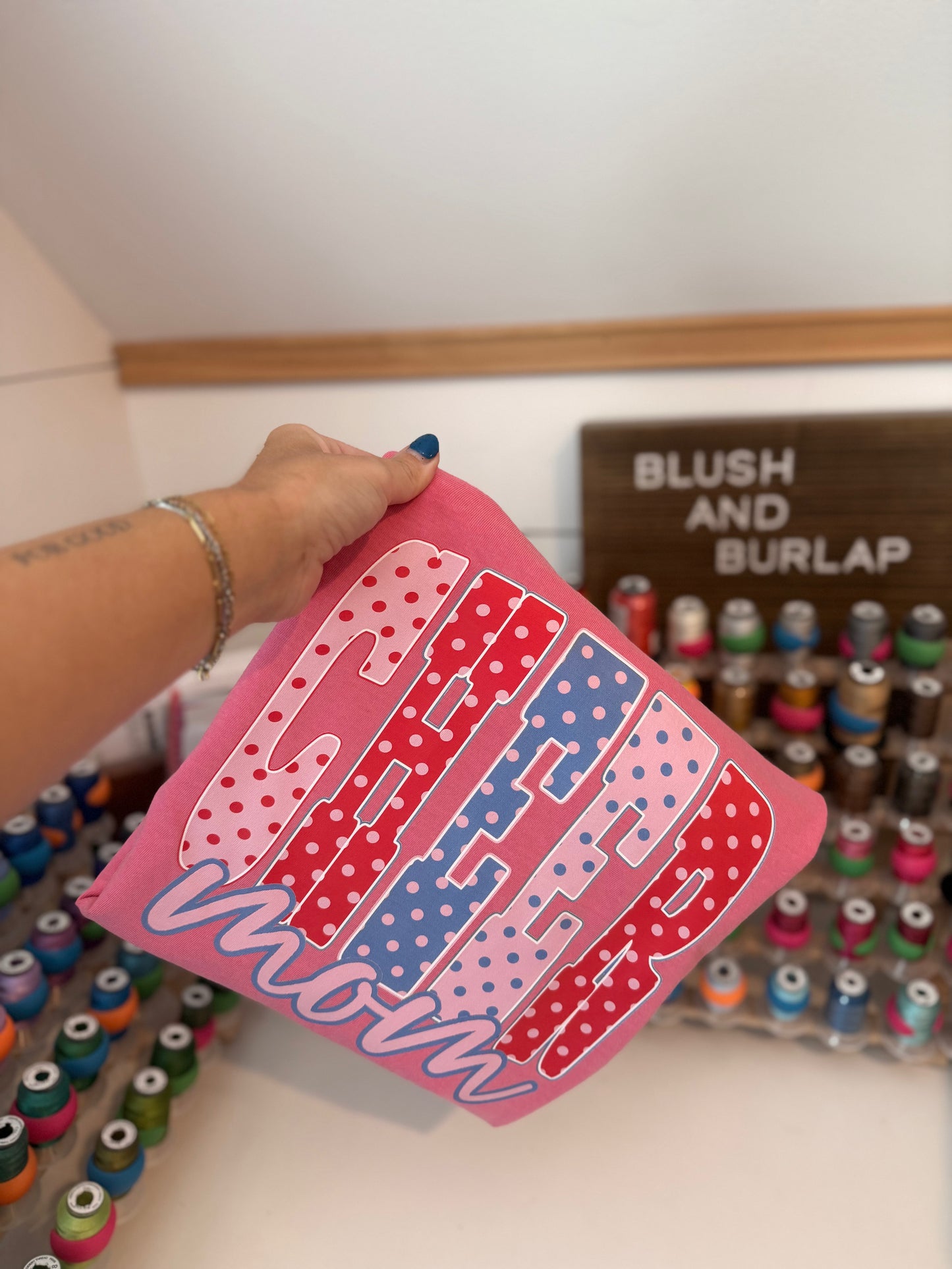 Cheer Mom (pink)