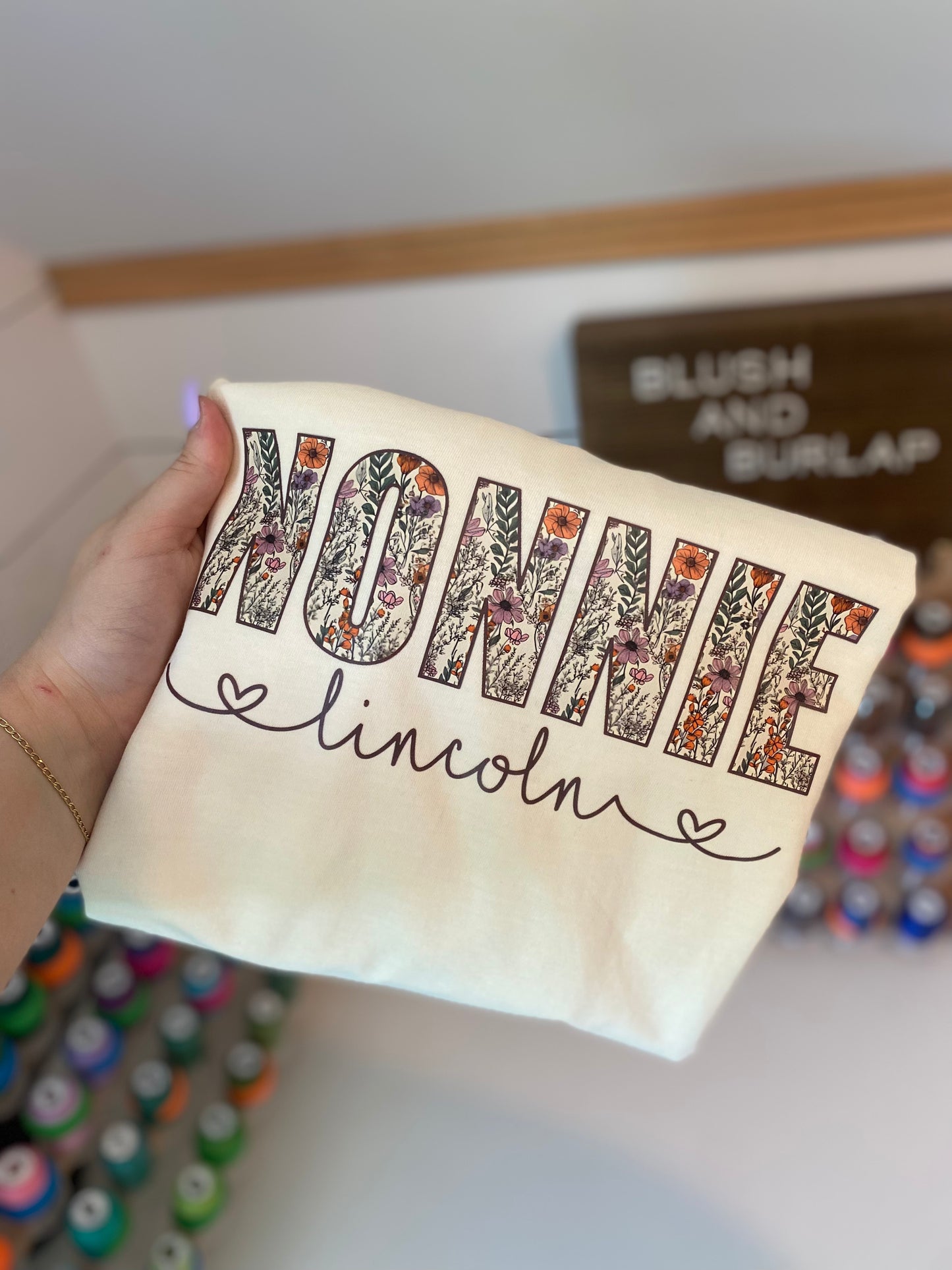 Custom Floral Name
